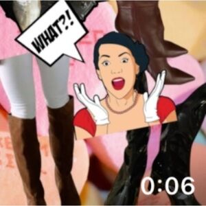 Karl Lagerfeld paris here and all cute! Luxury!Charm/keychain/coin purse.